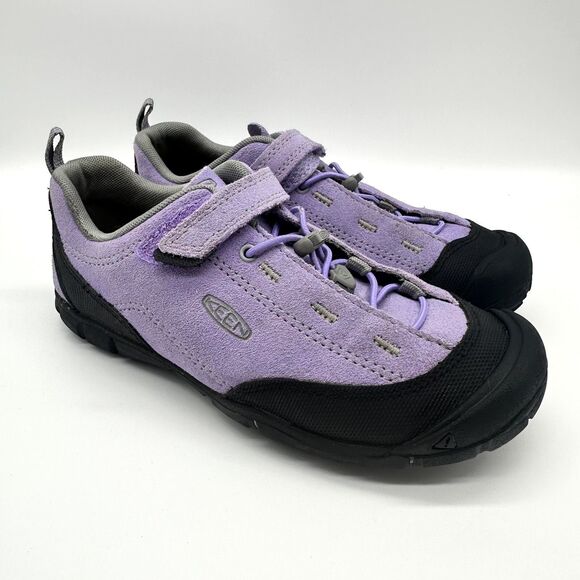Keen Jasper II Youth Hiking Sneaker - Lite Purple/Black Size 4 - 1025496 - Picture 1 of 6